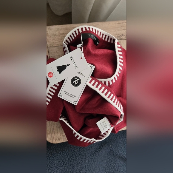 ZESICA Oversized Long Sleeve Sweater #1208 - Picture 5 of 14